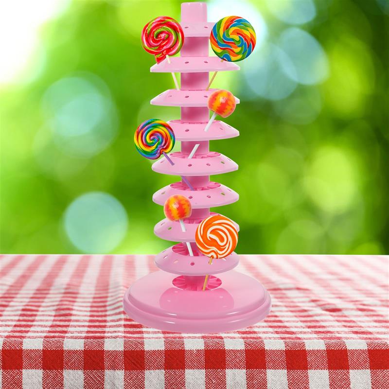 Multi-Tier Lollipop Stand Pop  - đánh giá và giá Pop Display Shelf
