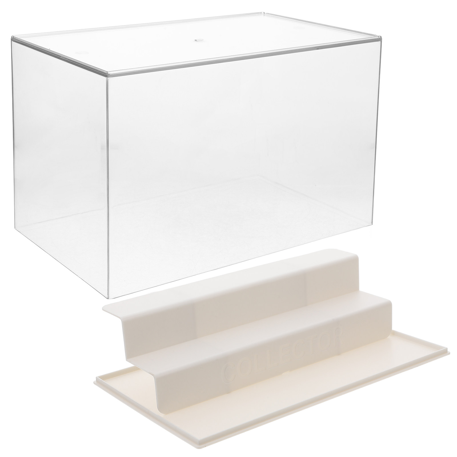 Clear Three Layer Display Case - đánh giá và giá Action Figure Stand