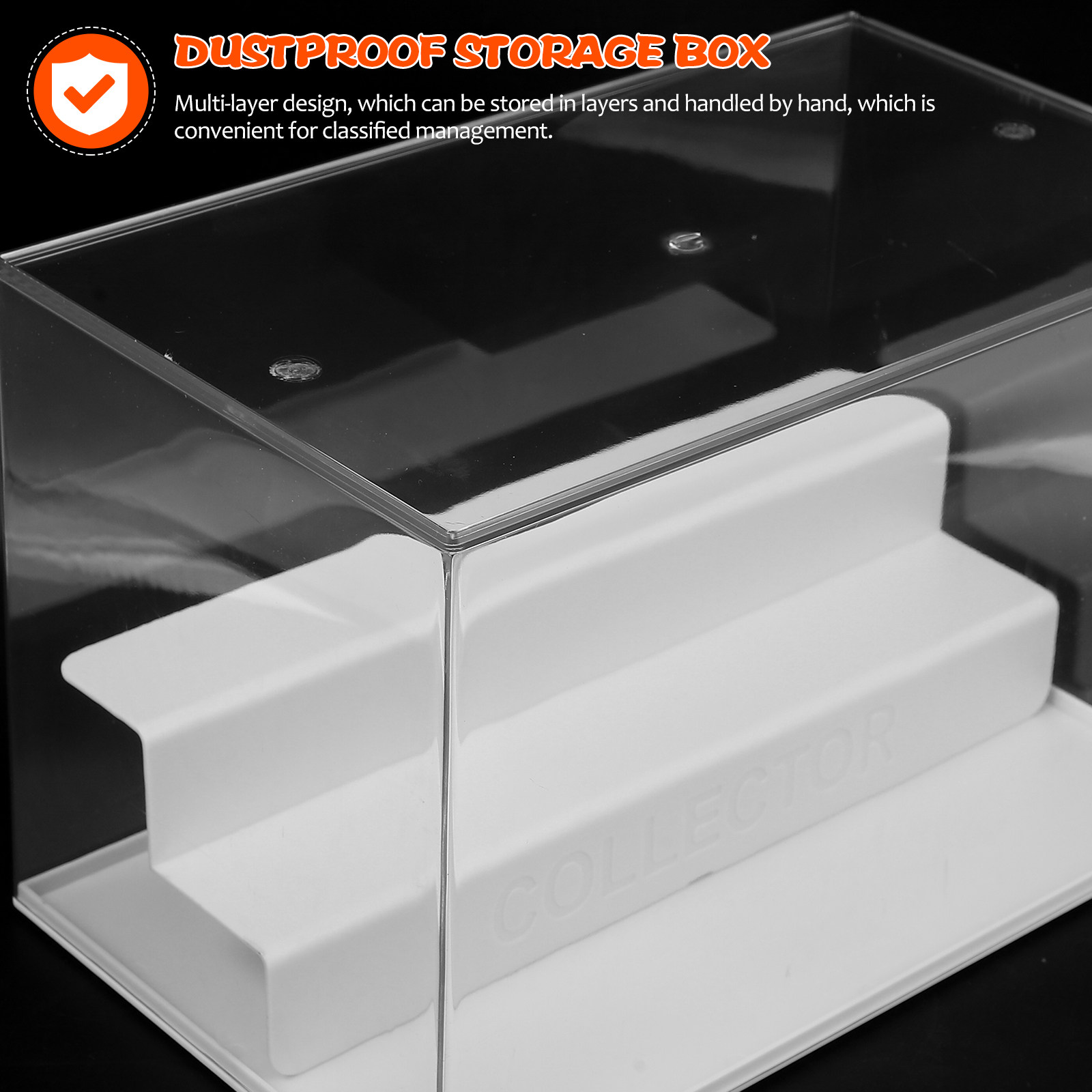 Clear Three Layer Display Case - đánh giá và giá Action Figure Stand