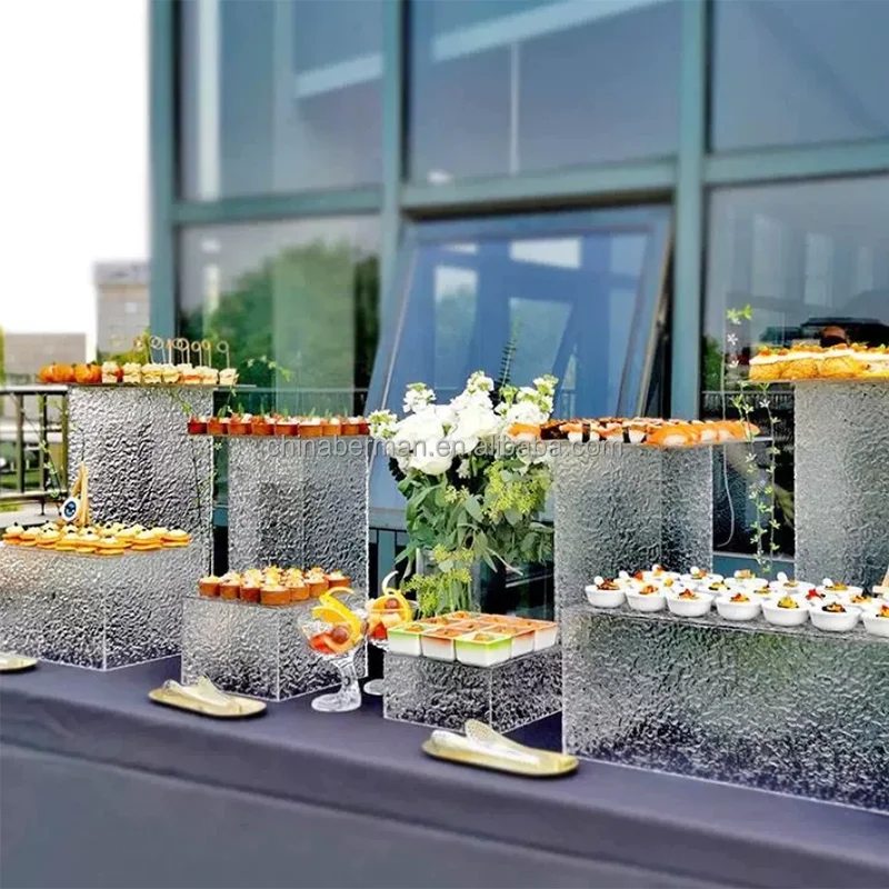 Decoration for Wedding Event 7 - đánh giá và giá Display Risers Set