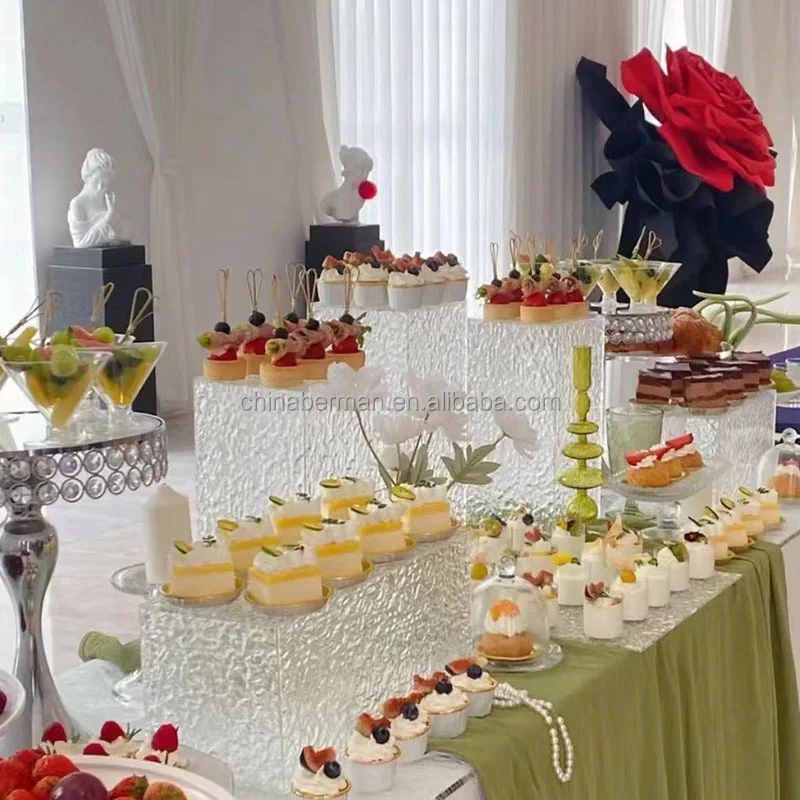 Decoration for Wedding Event 7 - đánh giá và giá Display Risers Set