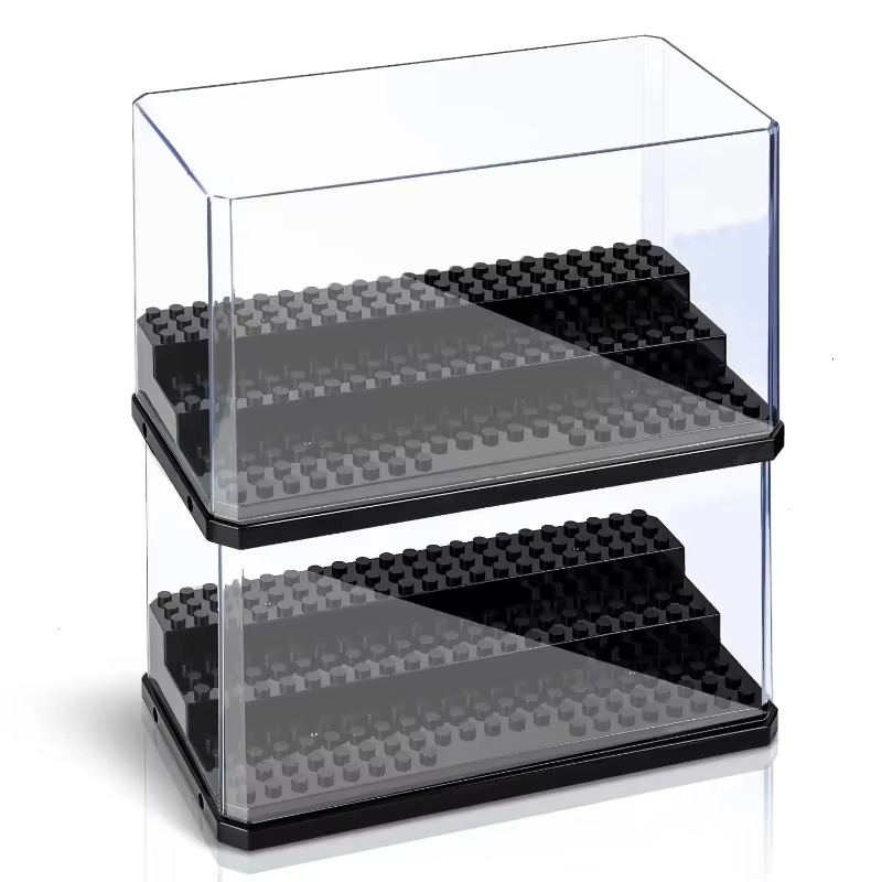 Acrylic mini doll display box, - đánh giá và giá Building Block Mini
